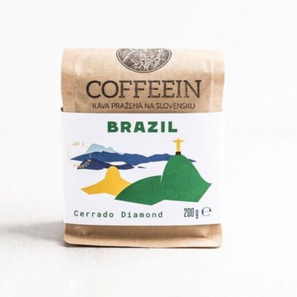 Coffeein Brasil Cerrado Diamond - zrnková káva 200g