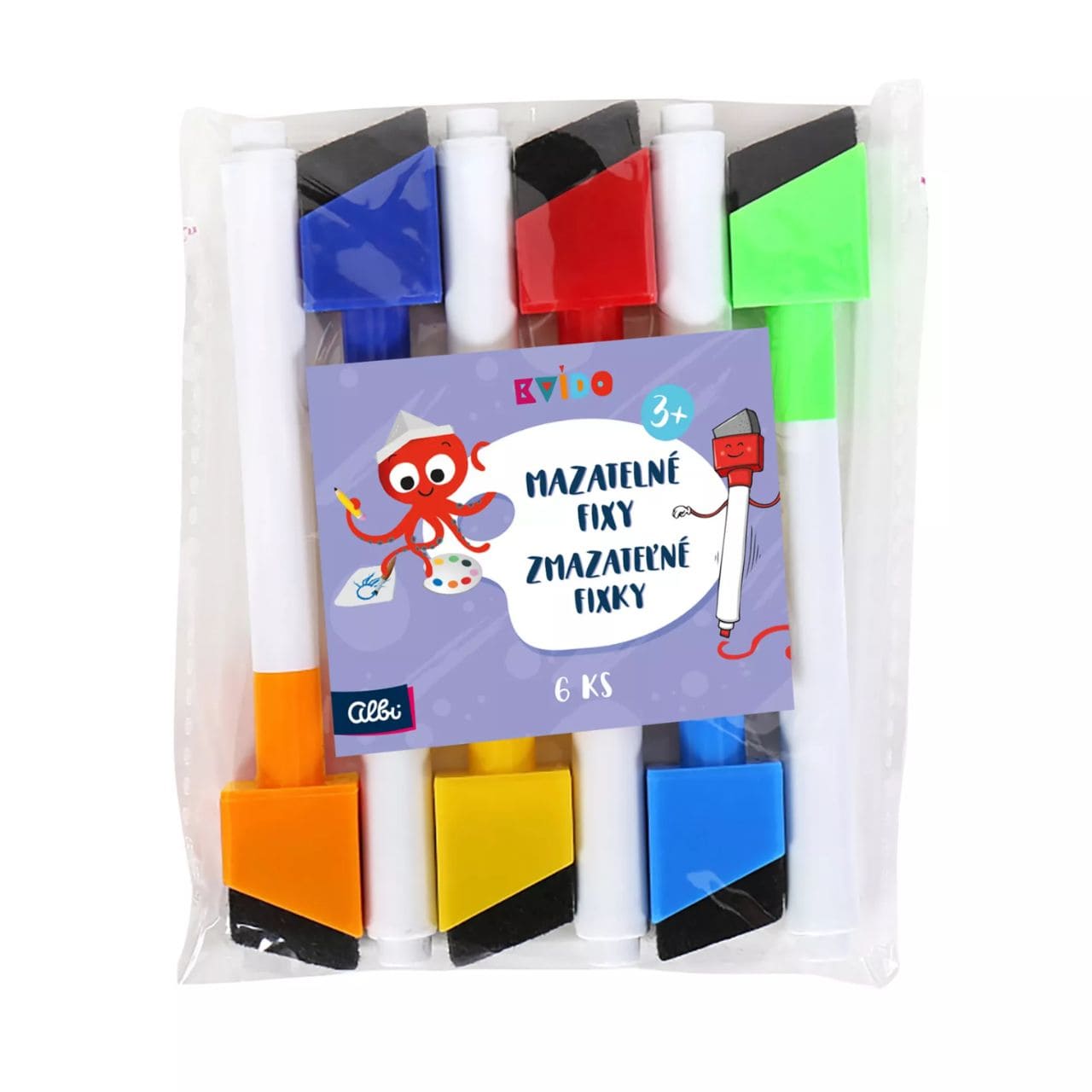 Albi_kvido_nahradne_zmazatelne_fixky Albi Kvído - Náhradné zmazateľné fixky – Obrázok 1